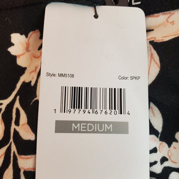 NWT MARILYN MONROE SZ M 5-Pack Super Soft Panties Briefs Pink Black Patterns - Picture 9 of 9